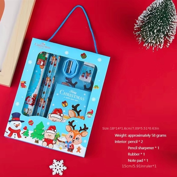 Office 2pcs Christmas Gift Stationery Set Desk Supplies Poshmark